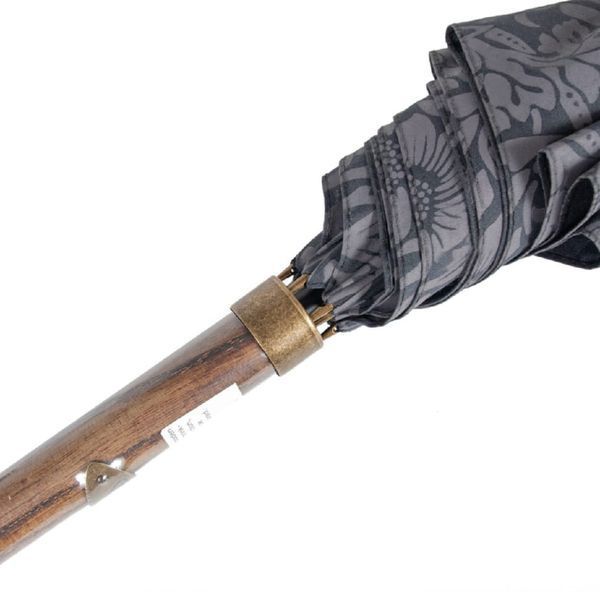 Фотографія Парасолька-тростина Fulton L936-040706 Morris & Co Hampstead UV Strawberry Thief Graphite L936-040706 - купити 92943 за 3 100 грн