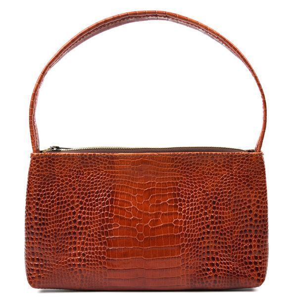 Фотографія Шкіряна сумка жіноча TARWA GBcroc-hobo-4lx з принтом під рептилію GBcroc-hobo-4lx - купити 95903 за 2 016 грн