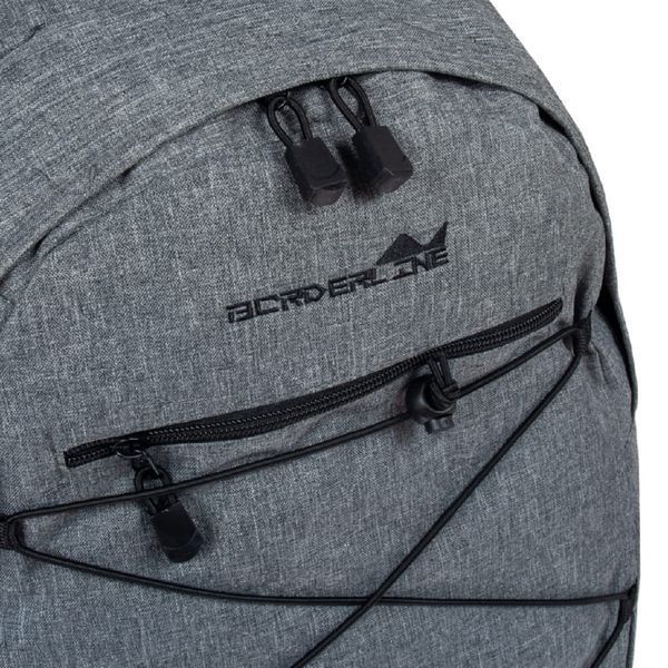 Фотографія Рюкзак текстильний Borderline JBBP194L (Grey) JBBP194L GREY - купити 93072 за 980 грн