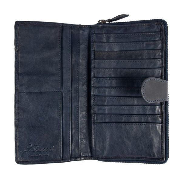Фотографія Вінтажний гаманець жіночий Ashwood D84 NAVY D84 NAVY - купити 92529 за 3 200 грн