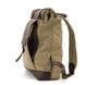Ролл-ап рюкзак зі шкіри та пісочний канвас TARWA RSc-5191-3md RGc-5191-3md фото 8