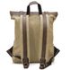 Ролл-ап рюкзак зі шкіри та пісочний канвас TARWA RSc-5191-3md RGc-5191-3md фото 5