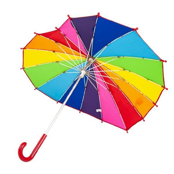 Фотографія Парасолька дитяча Fulton C932-041024 Heart Junior Rainbow Heart (Райдужне серце) C932-041024 - купити 92768 за 1 150 грн