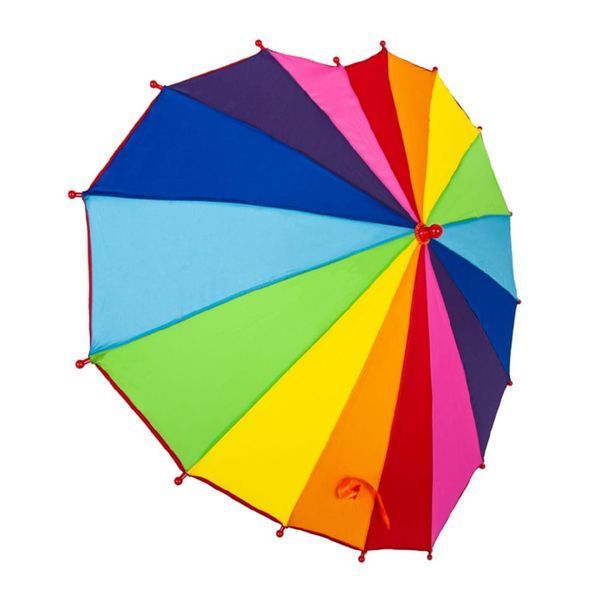 Фотографія Парасолька дитяча Fulton C932-041024 Heart Junior Rainbow Heart (Райдужне серце) C932-041024 - купити 92768 за 1 150 грн