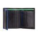 Гаманець чоловічий Visconti BD22 Dr. No (Black Cobalt Green) BD22 BK/CB/GRN фото галерея 3