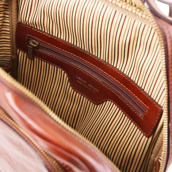 Bangkok - шкіряний рюкзак для ноутбука з розділенням спереду TL141793 Мед TL141793 фото