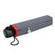 Парасолька жіноча Fulton L354-041154 Minilite-2 Houndstooth Red Border (Червона смуга) L354-041154 фото галерея 8