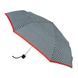 Парасолька жіноча Fulton L354-041154 Minilite-2 Houndstooth Red Border (Червона смуга) L354-041154 фото галерея 1