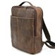 Шкіряний чоловічий рюкзак коричневий RC-7280-3md RA-7280-3md фото 1