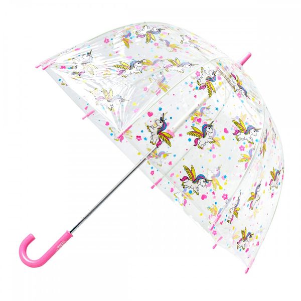 Парасолька-тростина дитяча Fulton Funbrella-4 C605-039090 Bella The Unicorn (Единорожки) C605-039090 фото