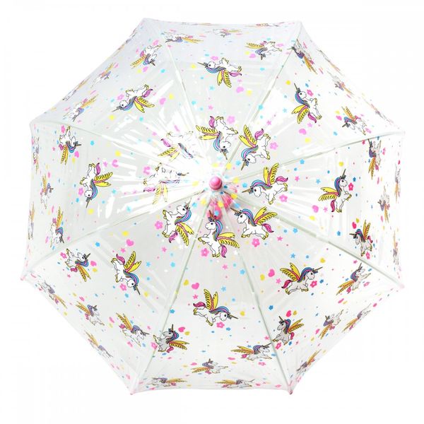 Парасолька-тростина дитяча Fulton Funbrella-4 C605-039090 Bella The Unicorn (Единорожки) C605-039090 фото