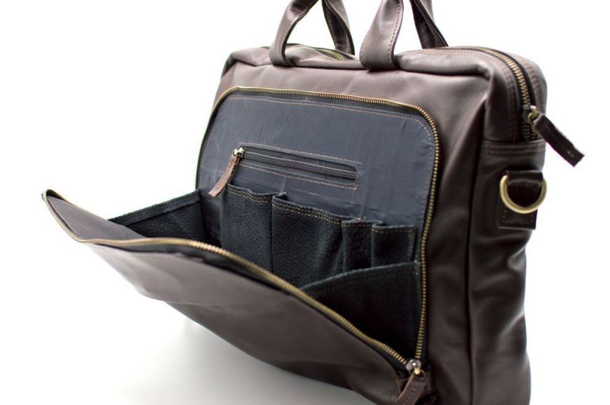 Сумка-портфель для ноутбука TARWA, в коричневому кольорі GC-7334-2md GC-7334-2md фото