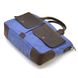 Чоловіча сумка з канвас та кінської шкіри TARWA RKc-3990-3md синій RbSc-3990-3md фото 7