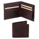 Ексклюзивний шкіряний гаманець потрійного додавання для чоловіків tl141353 темно -коричневий TL141353 фото 1