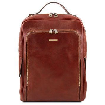 Фотографія Bangkok - шкіряний рюкзак для ноутбука з купе перед TL141793 Brown TL141793 - купити 1793_1_1 за 11 484 грн