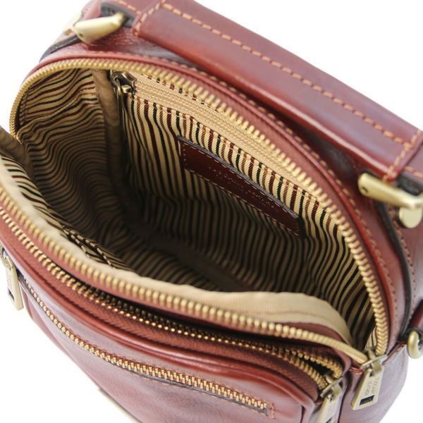 Фотографія Paul - шкіряна сумка з перехрестя TL141916 BROWN TL141916 - купити 1916_1_1 за 5 916 грн