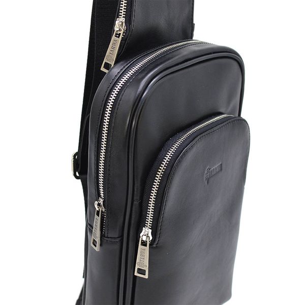 Люксовий слінг, шкіряний рюкзак на одне плече TARWA GA-0105-4lx 82990 фото