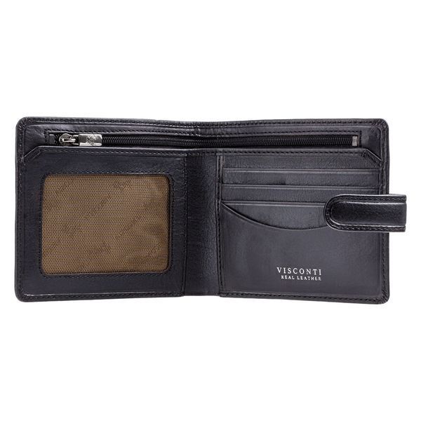 Фотографія Гаманець чоловічий Visconti TSC41 Massa c RFID (Black) TSC41 BLK - купити TSC41 BLK за 2 500 грн