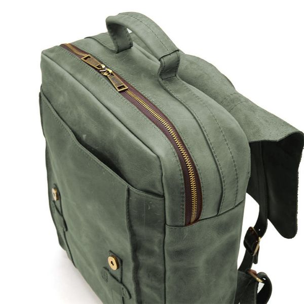 Сумка рюкзак для ноутбука з кінської шкіри TARWA RA-3420-3md чорна RA-3420-3md фото