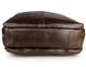 Класичний шкіряний дорожній рюкзак шоколадного кольору John McDee 7280C JD_7280C фото 8