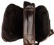 Класичний шкіряний дорожній рюкзак шоколадного кольору John McDee 7280C JD_7280C фото 10
