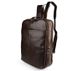 Класичний шкіряний дорожній рюкзак шоколадного кольору John McDee 7280C JD_7280C фото 1