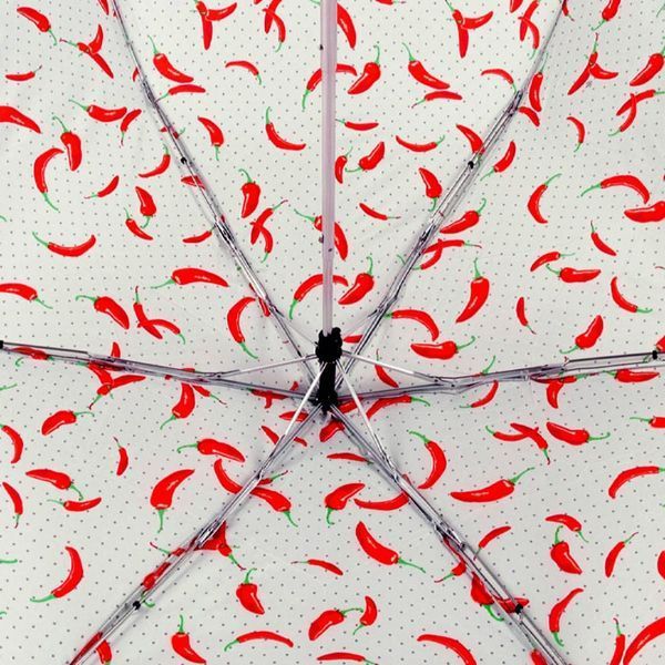 Фотографія Парасолька жіноча Fulton Superslim-2 L553 Hot Chilies (Горяче чілі) L553-035719 - купити 92307 за 1 470 грн