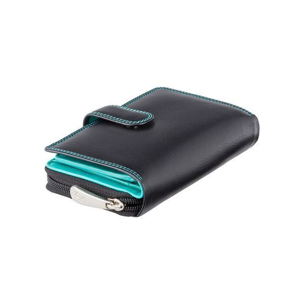 Фотографія Гаманець жіночий Visconti CD22 Ruby (Black Aqua) CD22 BLK/AQUA - купити CD22 BLK/AQUA за 2 770 грн