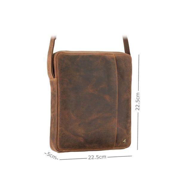 Фотографія Сумка чоловіча Visconti TC69 Watson (Havana Tan) TC69 TAN - купити TC69 TAN за 6 700 грн