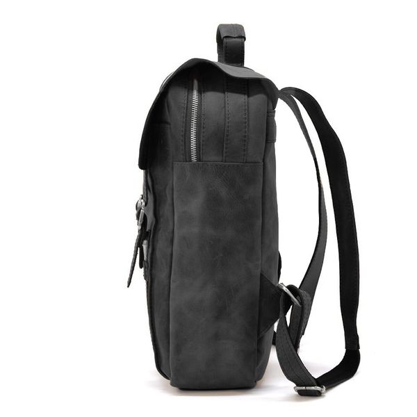 Сумка рюкзак для ноутбука з кінської шкіри TARWA RA-3420-3md чорна RA-3420-3md фото
