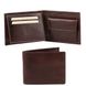Ексклюзивний шкіряний гаманець для чоловіків з TL140763 Розділення монет темно -коричневого TL140763 фото 1