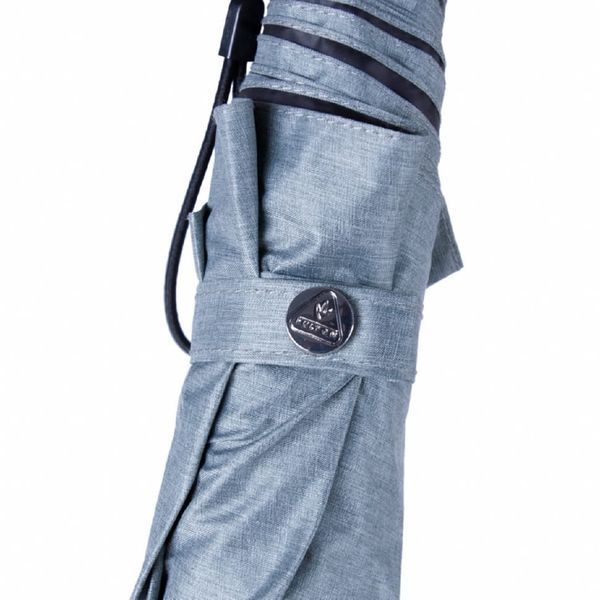 Фотографія Жіноча парасолька Fulton L924-040065 Parasoleil-2 UV Blue Chambray (Синій) L924-040065 - купити 92921 за 1 770 грн