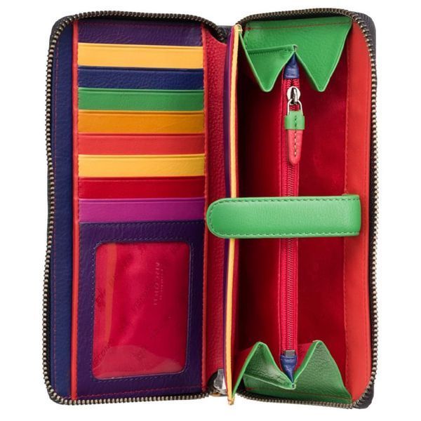 Фотографія Гаманець жіночий Visconti LV5 Passion c RFID (Black-Multi Love) LV5 BK MULTI - купити 92327 за 4 100 грн