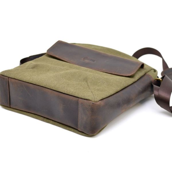 Чоловіча сумка, мікс парусина + шкіра RH-1810-4lx бренду TARWA RH-1810-4lx фото