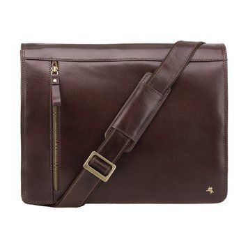 Фотографія Сумка чоловіча Visconti ML23 Carter A4 (Brown) ML23 BRN - купити ML23 BRN за 6 880 грн
