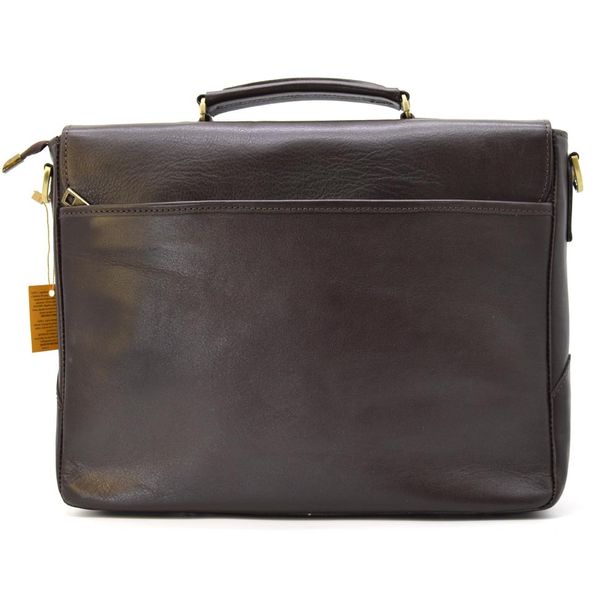 Діловий чоловічий портфель з натуральної шкіри RDС-3960-4lx TARWA темно-коричневий RH-3960-4lx фото