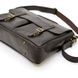 Діловий чоловічий портфель з натуральної шкіри RDС-3960-4lx TARWA темно-коричневий RH-3960-4lx фото 3