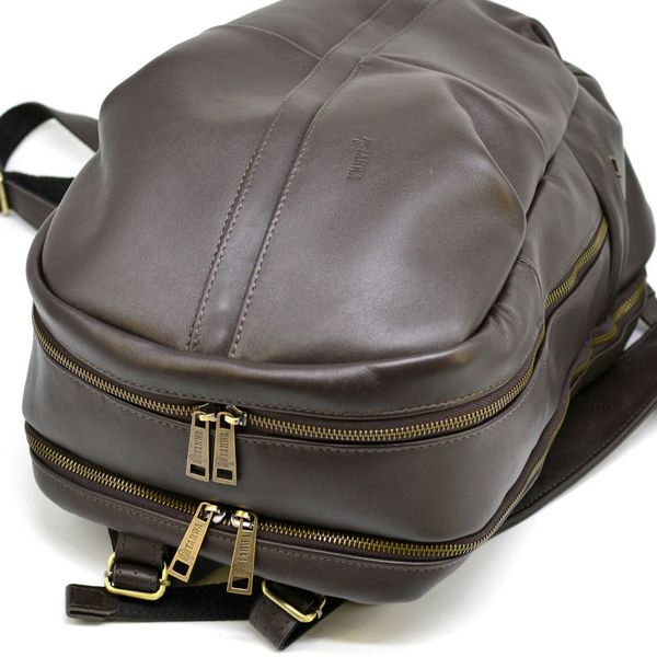Чоловік рюкзак з натуральної шкіри коричневий GC-7340-3md TARWA GC-7340-3md фото