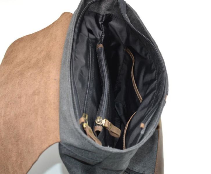 Рюкзак міський, парусина + шкіра RG-3880-3md від бренду TARWA RG-3880-3md фото