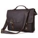 Чоловік шкіряний портфель, сумка для ноутбука, коричнева 7090R JD7090R фото 1