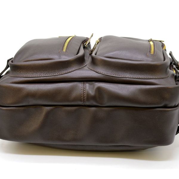 Чоловіча шкіряна сумка-рюкзак GC-7014-3md TARWA GC-7014-3md фото