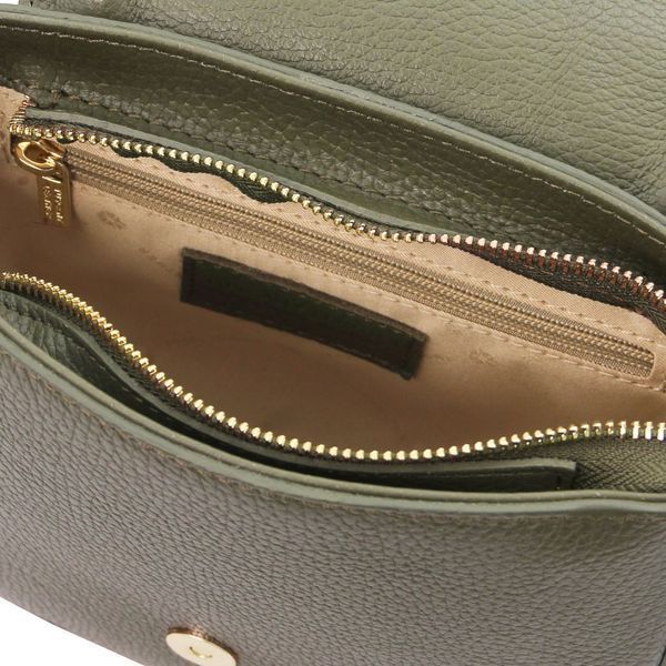 Фотографія TL Bag - шкіряна сумка для плечей TL142218 Лісовий зелений TL142218 - купити 2218_1_62 за 3 101 грн