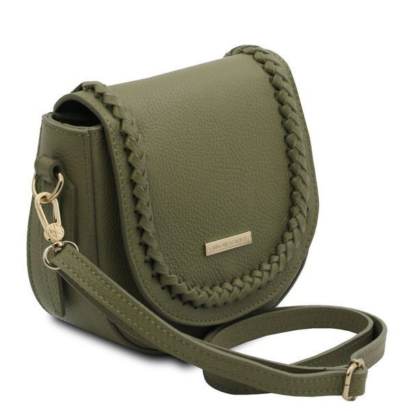 Фотографія TL Bag - шкіряна сумка для плечей TL142218 Лісовий зелений TL142218 - купити 2218_1_62 за 3 101 грн