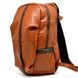 Чоловік шкіряний міської рюкзак рудий з коричневим GB-7340-3md TARWA GB-7340-3md фото 5
