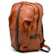 Чоловік шкіряний міської рюкзак рудий з коричневим GB-7340-3md TARWA GB-7340-3md фото 3