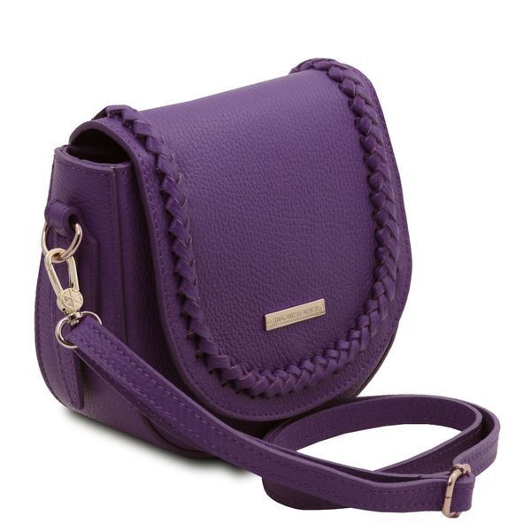 Фотографія TL Bag - шкіряна сумка для плечей TL142218 Фіолетова TL142218 - купити 2218_1_59 за 3 101 грн