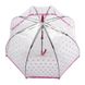 Парасолька-тростина жіноча Fulton Birdcage-2 L042 Pink Polka (Розовый горох) L042-031483 фото 9