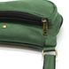 Зелена сумка рюкзак слінг шкіряна на одне плече RE-3026-3md TARWA RE-3026-3md фото 5