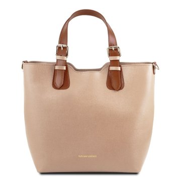 TL Bag - Suffyano Leather Bag Tl141696 Nude TL141696 фото