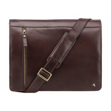 Фотографія Сумка чоловіча Visconti ML23 Carter A4 (Brown) ML23 BRN - купити 91943 за 6 880 грн